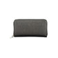 Black Polyurethane Womens Wallet