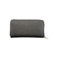 Black Polyurethane Womens Wallet