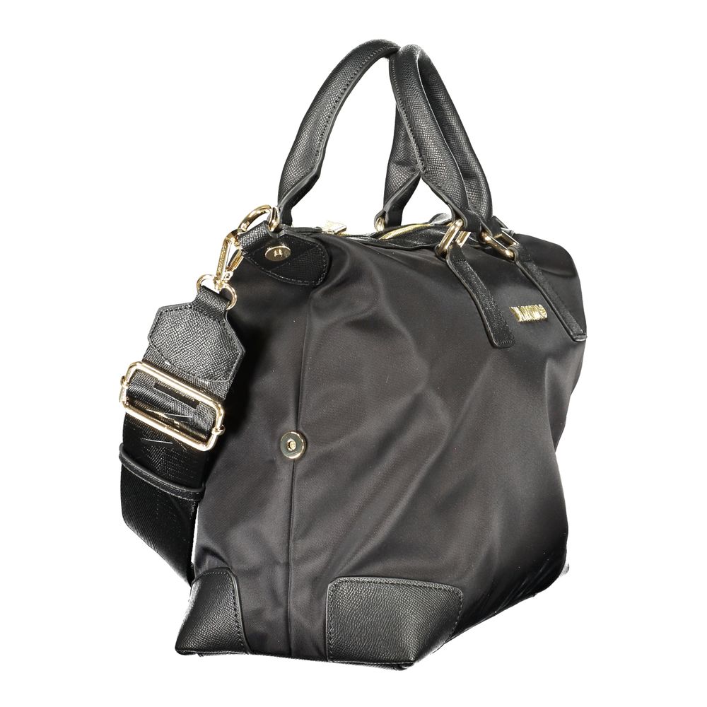 Black Polyester Women's Bag