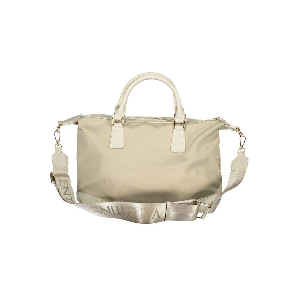 Gray Polyester Women's Bag