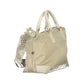 Gray Polyester Women's Bag