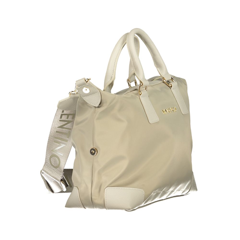 Gray Polyester Women's Bag