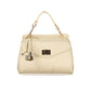 Beige Polyurethane Women's Bag
