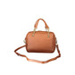 Brown Polyurethane Women's Bag