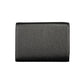 Black Polyurethane Womens Wallet