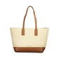Beige Polyurethane Women's Shoulder Bag
