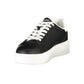 Black Polyurethane Men's Sneaker