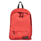 Red Polyester Men's Backpack