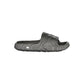 Black Polyurethane Men Slipper