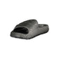 Black Polyurethane Men Slipper
