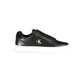 Black Polyurethane Men's Sneaker
