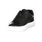 Black Polyurethane Men's Sneaker