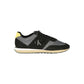 Black Polyester Men's Sneaker