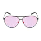 Black Metal Sunglasses