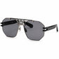 Black Metal Sunglasses