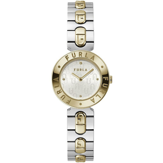 Gray Stainless Steel Dress Watch