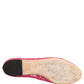Pink Taormina Lace Crystals Flats Shoes