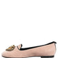 Pink Velvet Devotion Loafers Flats Shoes