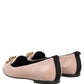 Pink Velvet Devotion Loafers Flats Shoes
