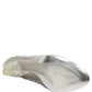 CINDERELLA Floral Crystal Heels Clear