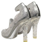 CINDERELLA Floral Crystal Heels Clear