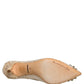 White Taormina Lace Crystal Pumps Shoes