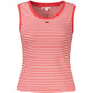 Red Cotton Women's Tank Top