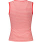 Red Cotton Women's Tank Top