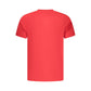 Red Polyester Men's T-Shirt
