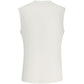 White Polyester Men's Tank
