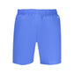 Blue Polyester Men's Swimwear