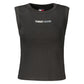Black Cotton Women's Tank Top