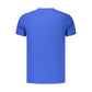 Blue Cotton Men's T-Shirt