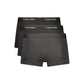 Black Cotton Menswear Short