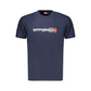 Blu Cotton Mens T-Shirt