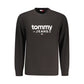 Black Cotton Men's Sweatshirt
