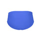 Blue Polyester Men's Swimwear