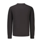 Black Cotton Men's Sweater