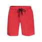 Rosso Poliammide Male Swimwear