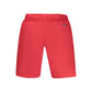 Rosso Poliammide Male Swimwear