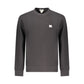 Black Cotton Men's Sweatshirt