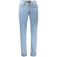 Blue Cotton Men's Jean