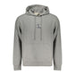 Gray Cotton Men's Hoodie