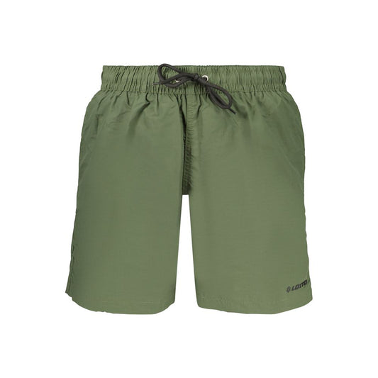 Green Polyamide Swim Shorts