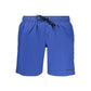 Blue Polyamide Men Swimwear