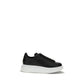 Black Calf Leather Bos Taurus Platform Sneakers