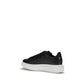 Black Calf Leather Bos Taurus Platform Sneakers