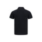 Black Cotton Polo Shirt