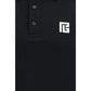 Black Cotton Polo Shirt