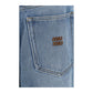 Blue Cotton Relaxed Fit Jeans